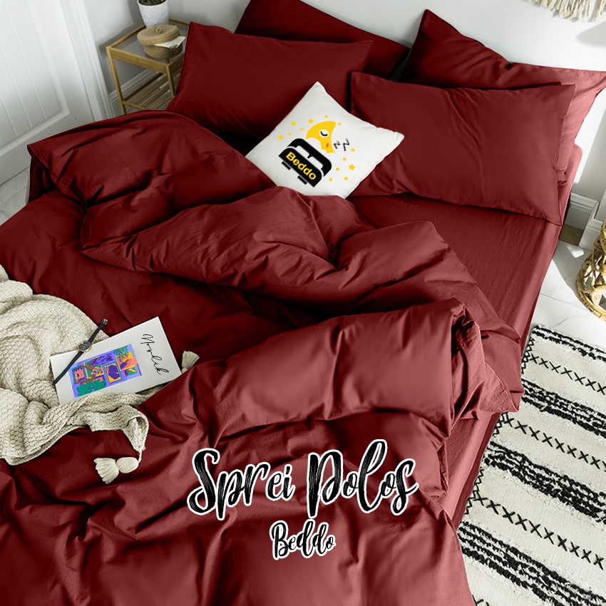 Beddo Bedcover only 180x220 double plain/polos