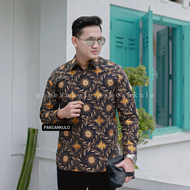 Batik Premium Pria Slimfit || Motif Raden Bilal