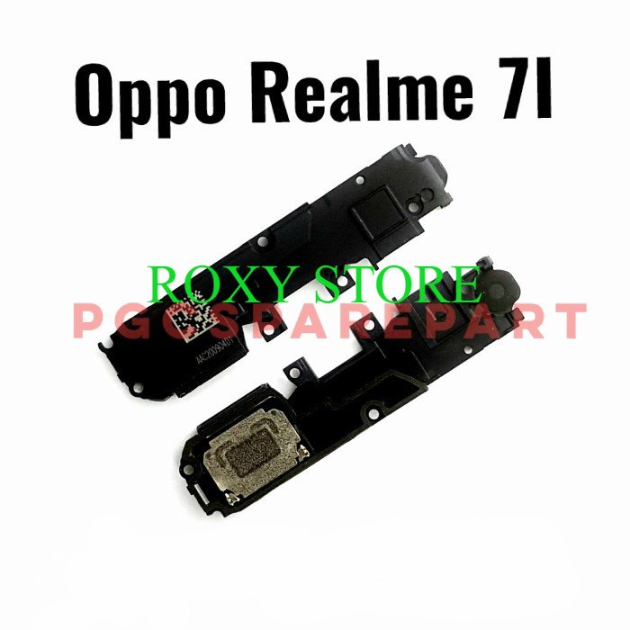 Original Buzzer Loud Speaker Fullset Oppo Realme 7i - Loudspeaker Original