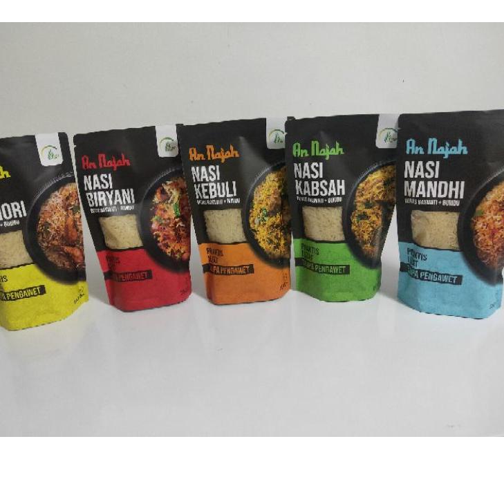 

☊ AN NAJAH BERAS BASMATI BUMBU INSTAN ARAB Biryani Mandhi Kabsah Bukhori Kebuli ✵