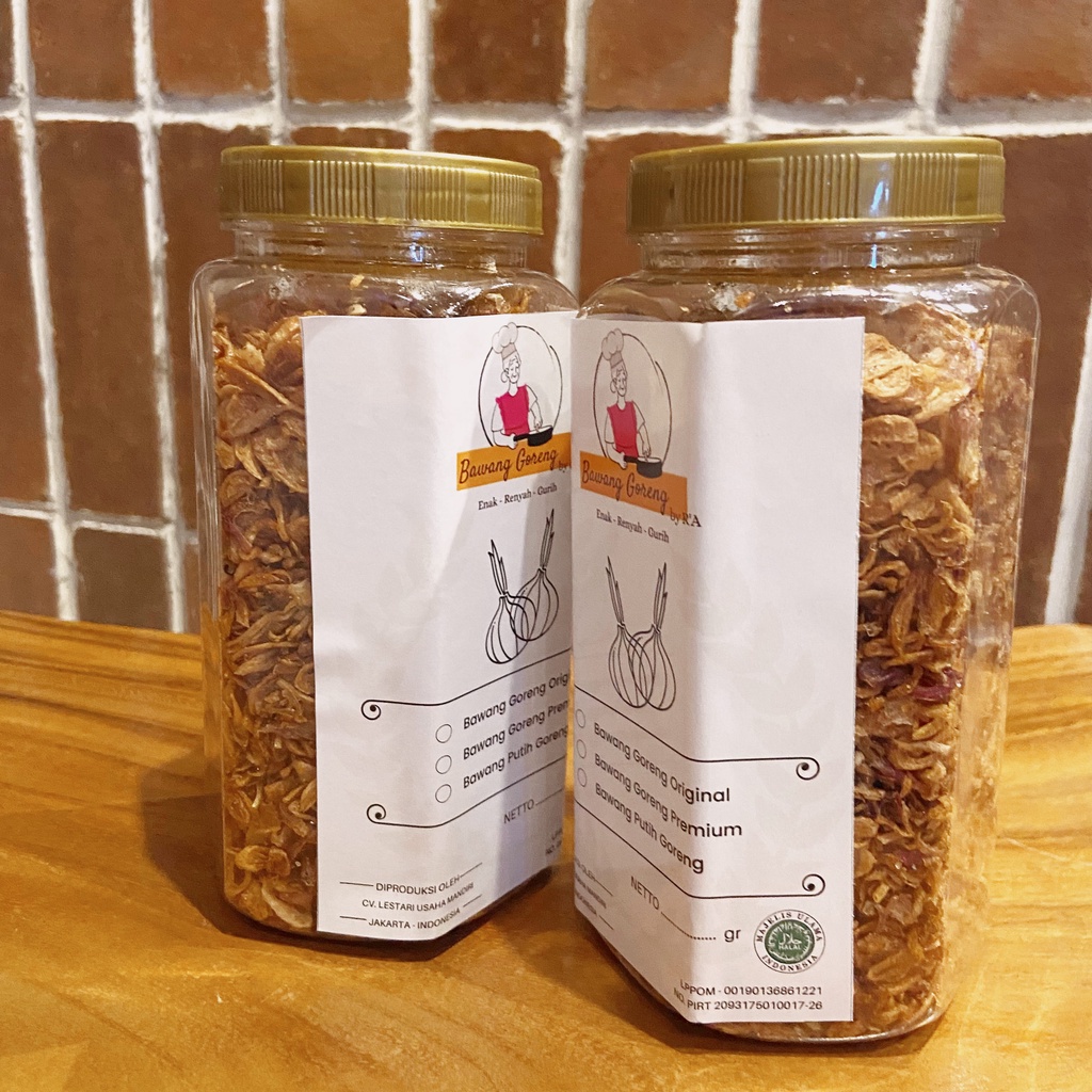 

Bawang Goreng asli brebes premium murni 100% 200gr