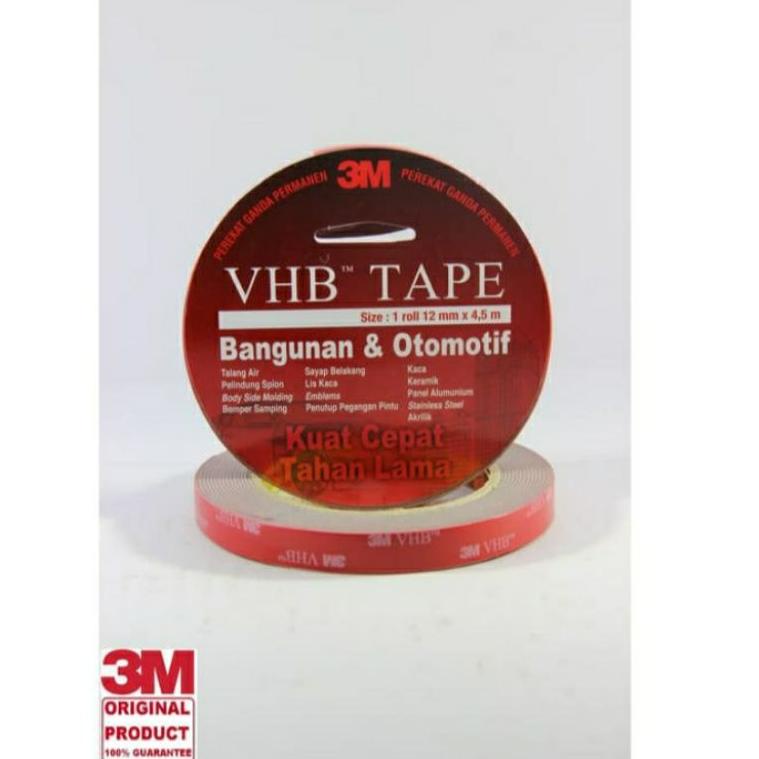 

K21 3M VHB 12 DOUBLE TAPE 12 MM x 4.5 M HOT PRODUCT ღ