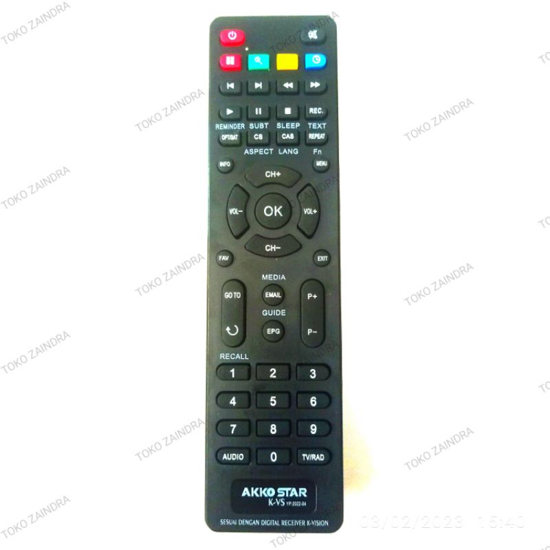 REMOTE REMOT RECEIVER K-VISION C2000 K2000
