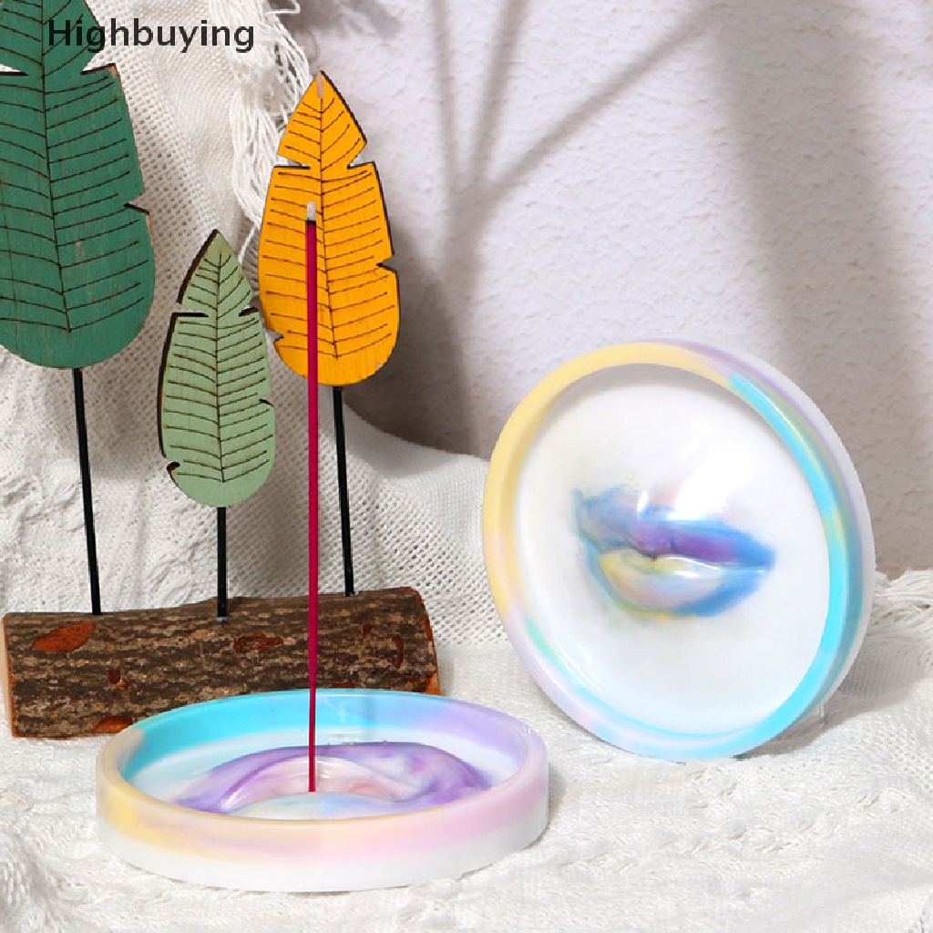 Hbid DIY Lip Shape Incense Plate Crystal Epoxy Resin Mold Ashtray Silicone Mold Jewelry Making Gift Home Decoration Glory