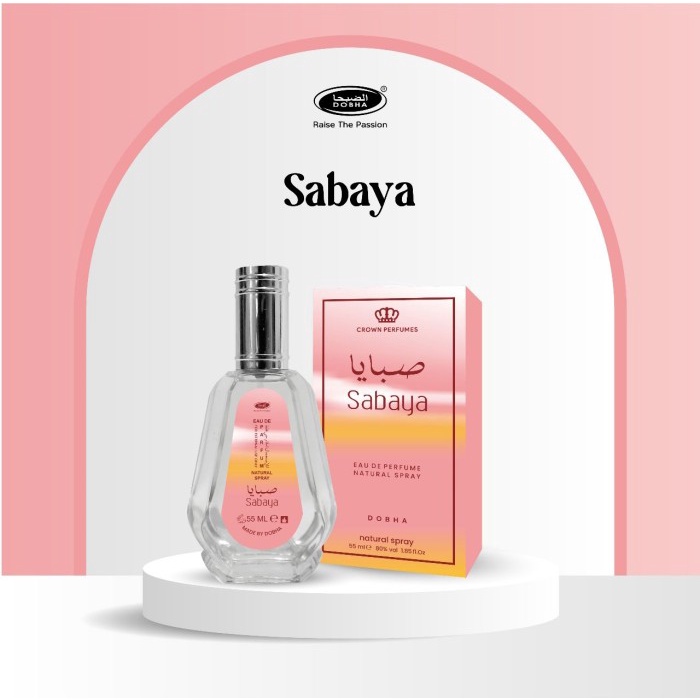 Parfum Dobha Spray Aroma SABAYA 55ML Original