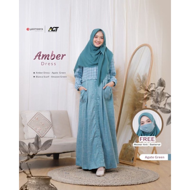 AMBER DRESS BY YASMEERA