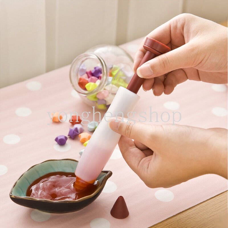 Pen Syringe Bahan Silikon Untuk Dekorasi Kue