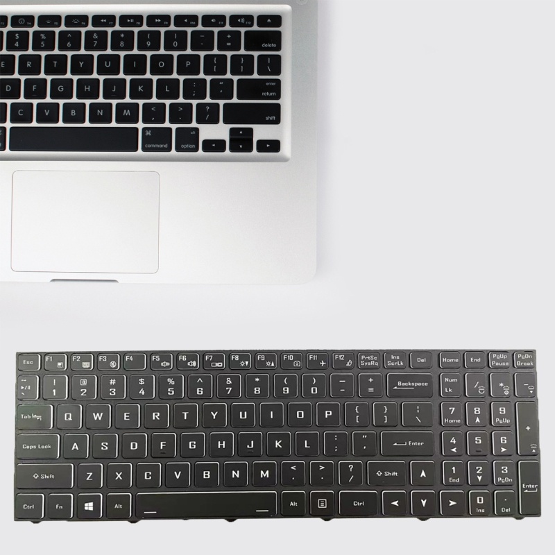 Zzz Keyboard Laptop As Dengan Huruf/Karakter Inggris- Desain Desktop Slim Ukuran Lengkap Untuk Laptop Hasee ZX8 TX6 GX9 Z7