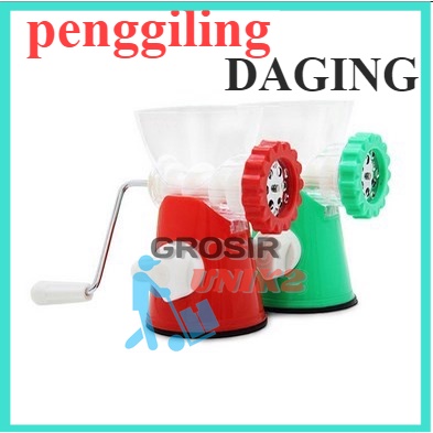 Meat Grinder manual penggiling giling daging sayuran buah pasta mincer GROSIR UNIK