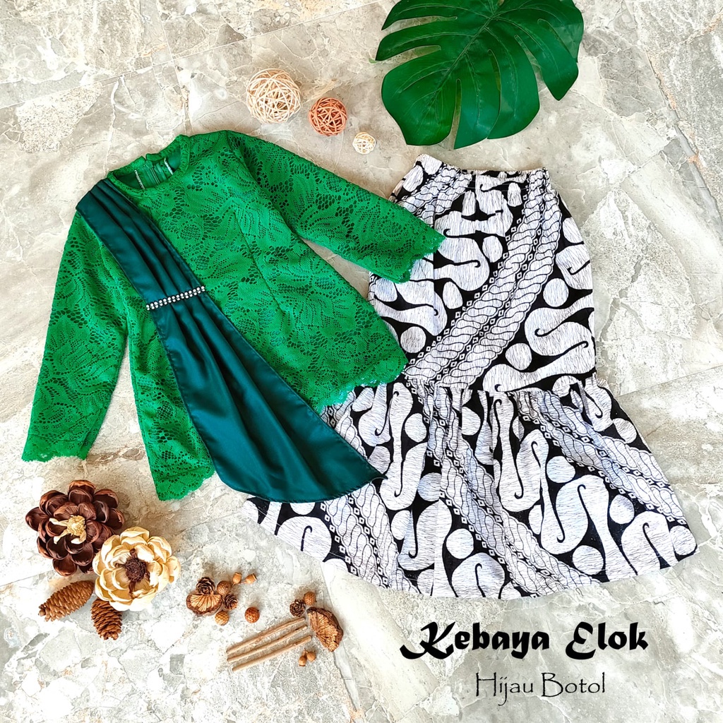 5.5 SALE Kebaya Elok Kebaya Anak Baju Anak Kebaya Bayi Baju Kondangan Baju Couple Ibu dan Anak Baju 