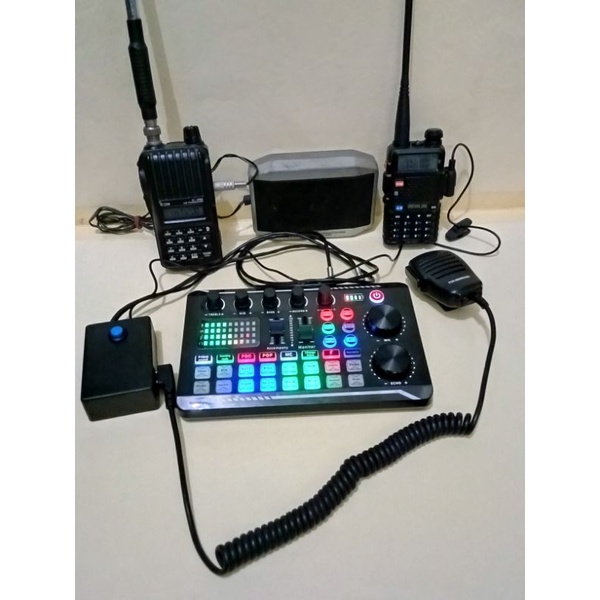 PAKET PTT BOX SOUNDCARD UNTUK RADIO HT CINA