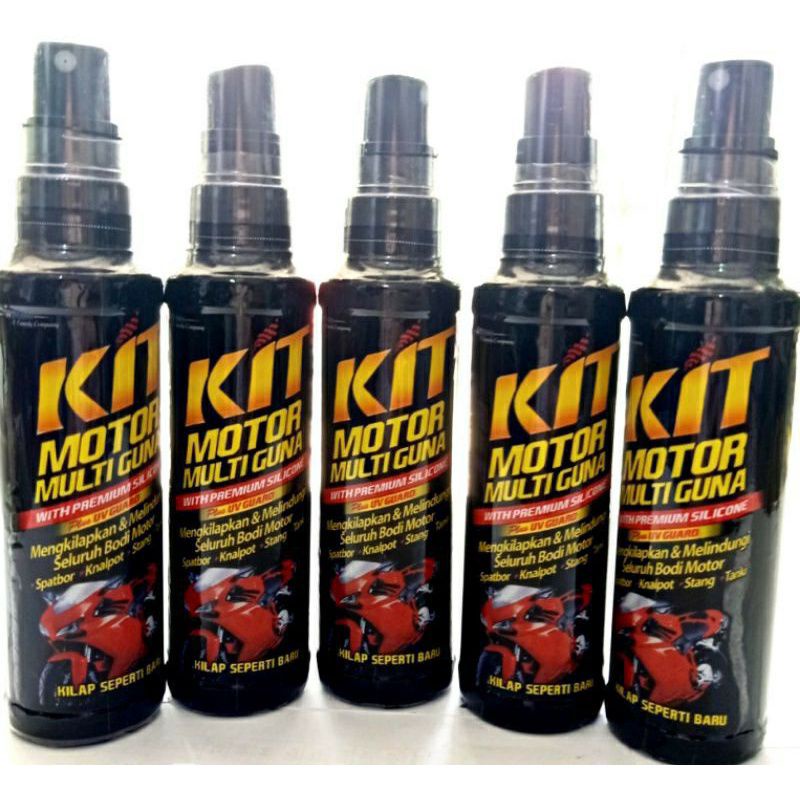 KIT Motor Multiguna pengkilap body motor semprot 100 ml