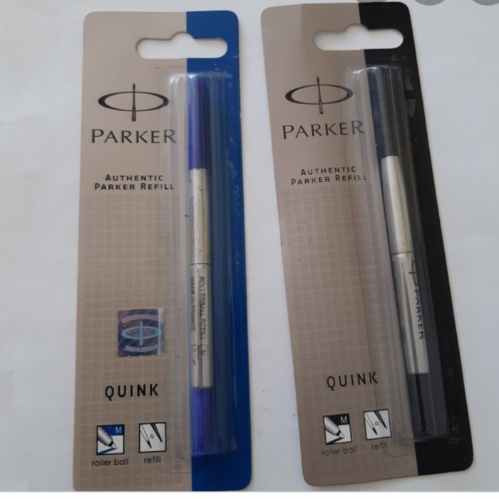 

BISA COD isi ballpoint atau roller ball parker satuan biru atau hitan