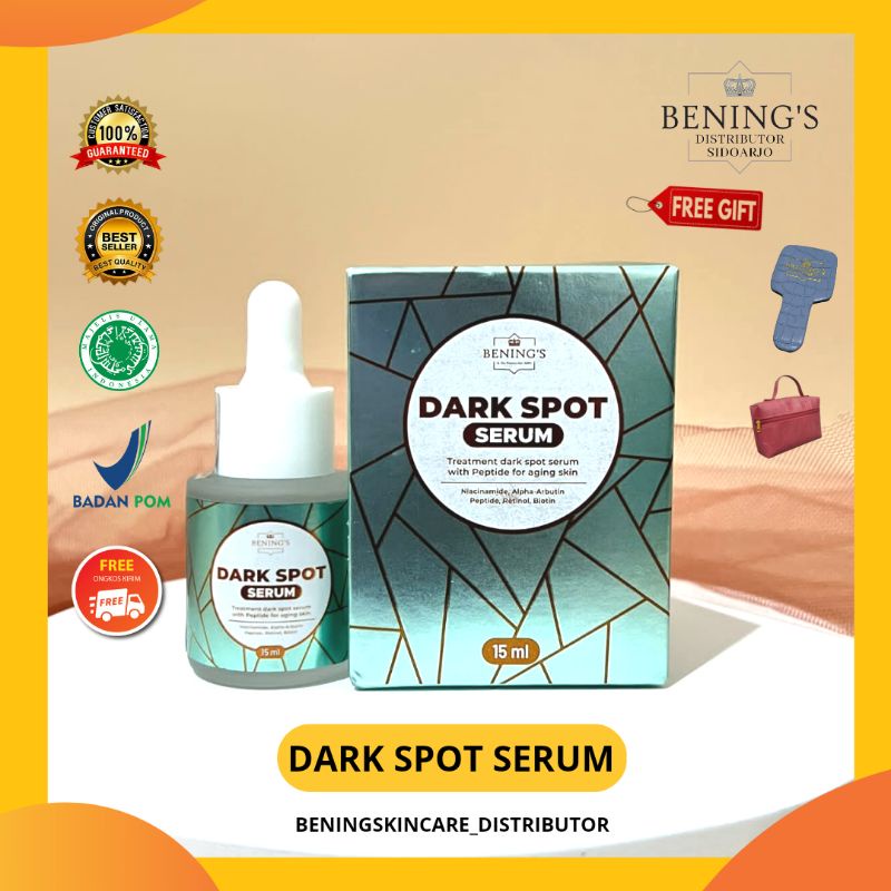 SERUM DARKSPOT BENING SKINCARE BY DR.OKKY/ FLEK HITAM SERUM BENING SKINCARE by dr okky | BENING CLIN