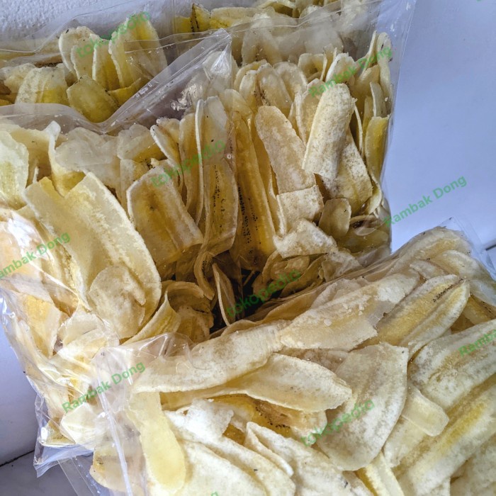 

Terlaris ✨ -Keripik Pisang Kepok Super Rambak Dong Gurih Renyah 300 Gram2.2.23