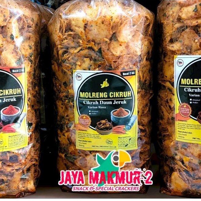 

1kg molreng pedas daun jeruk by jayamakmur2 snack