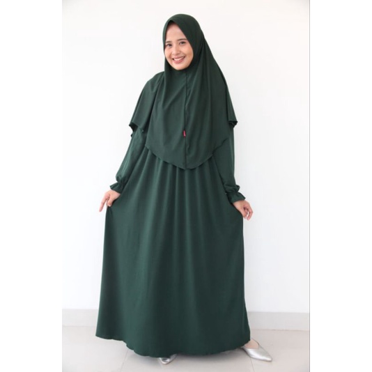 HAURA Gamis Aira Mommy Setelan Syari Bisa couple