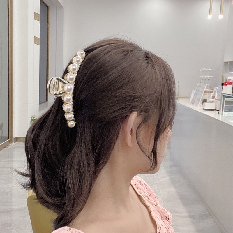 Jepit Rambut Bahan Logam Gaya Retro Korea Untuk Wanita