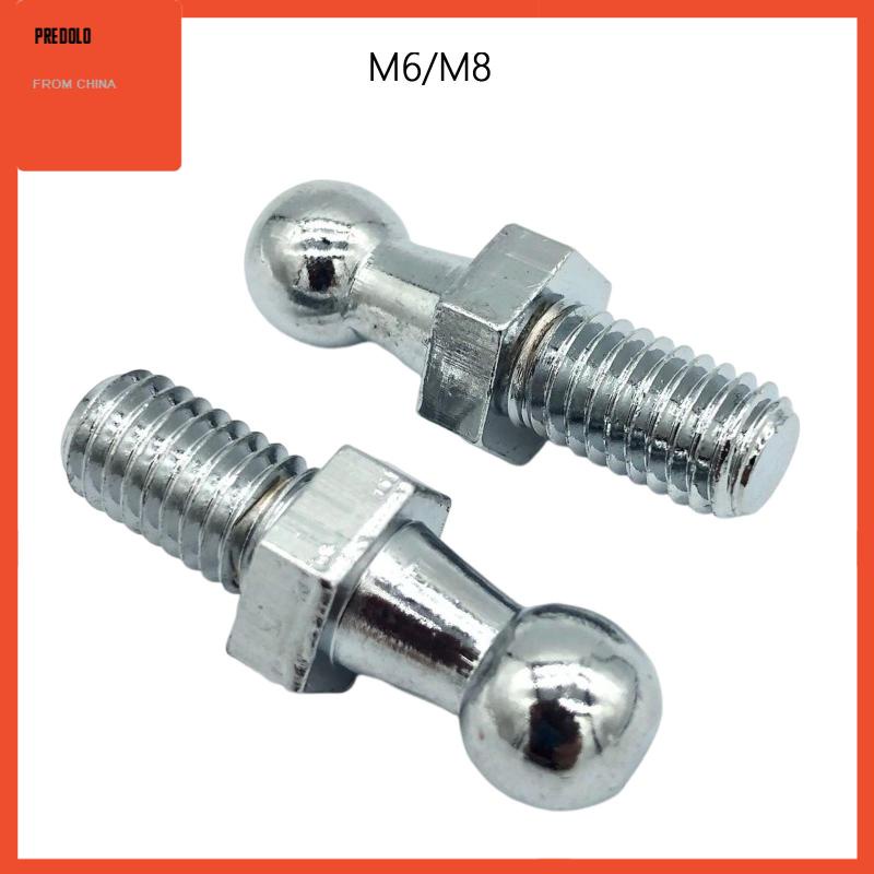 [Predolo] 2pcs Ball Stud Pin Baut Aksesoris Menggantikan Instalasi Mudah 10mm Tahan Lama