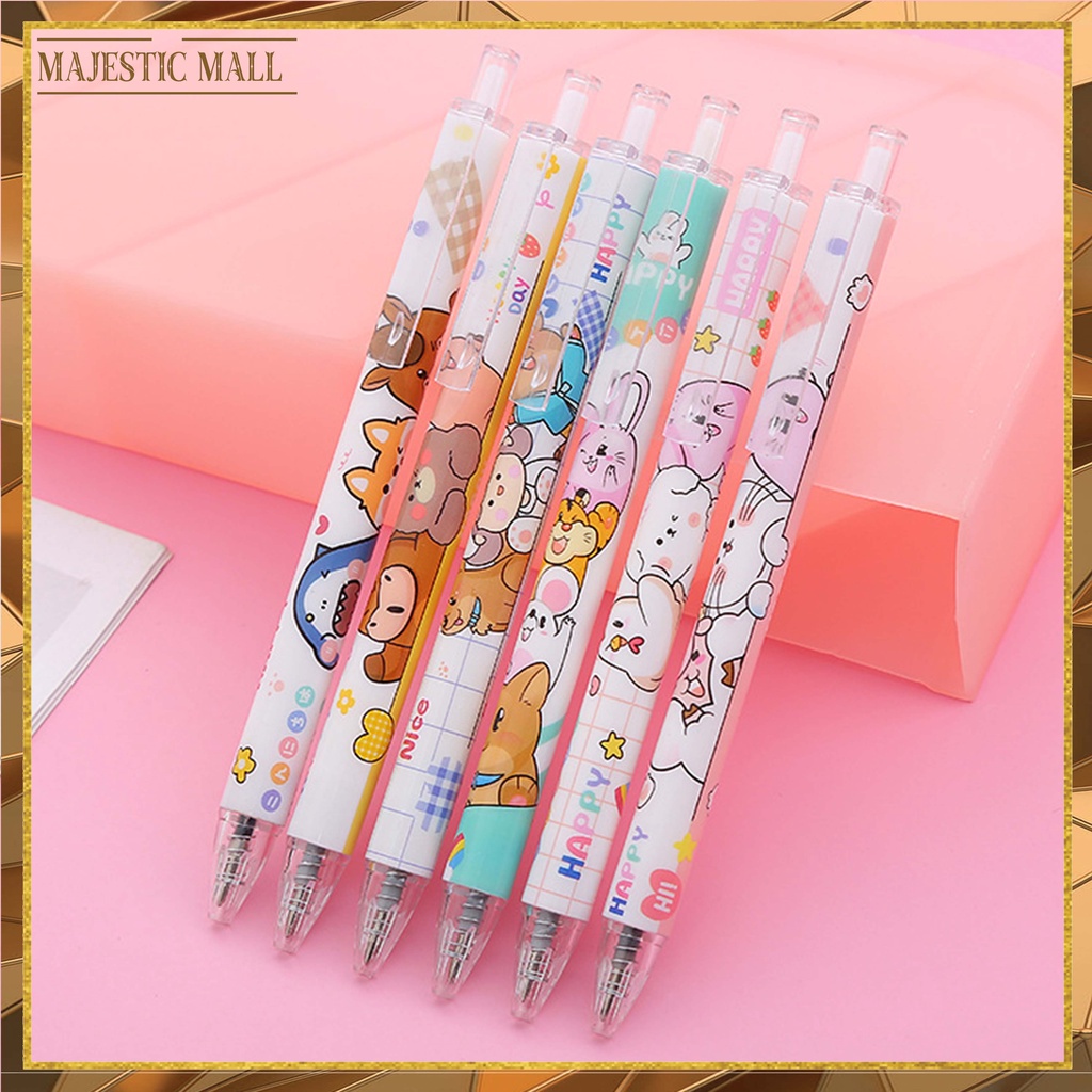 

® Pulpen Gel Motif Kelinci Pulpen Pelajar Dan Kantor Pena Lucu Cute Bunny Press Gel Pen Import COD