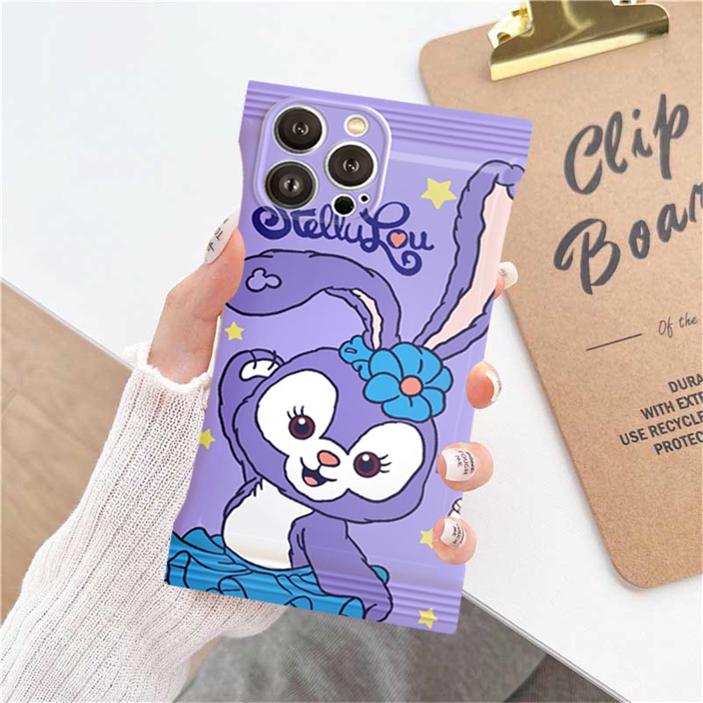 Realme C30 C31 C35 C21Y C25Y RealmeC11 C25 C17 C15 C12 C3 C2 Realme 8i 7i 5 5i 6i 7 Pro Kartun Lucu StellaLou Dan Manyo Strawberry TPU Phone Case Cover DGX