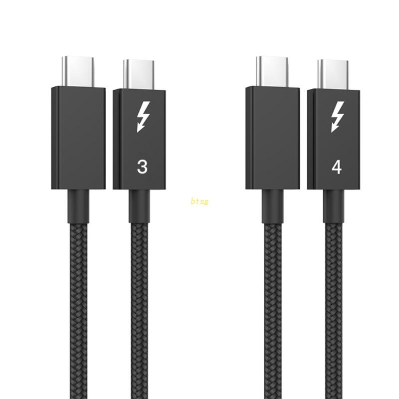 Btsg 8K Kabel USB C Ke USB C 100W USBC 3.1 Gen2 Power Kompatibel Untuk w /3