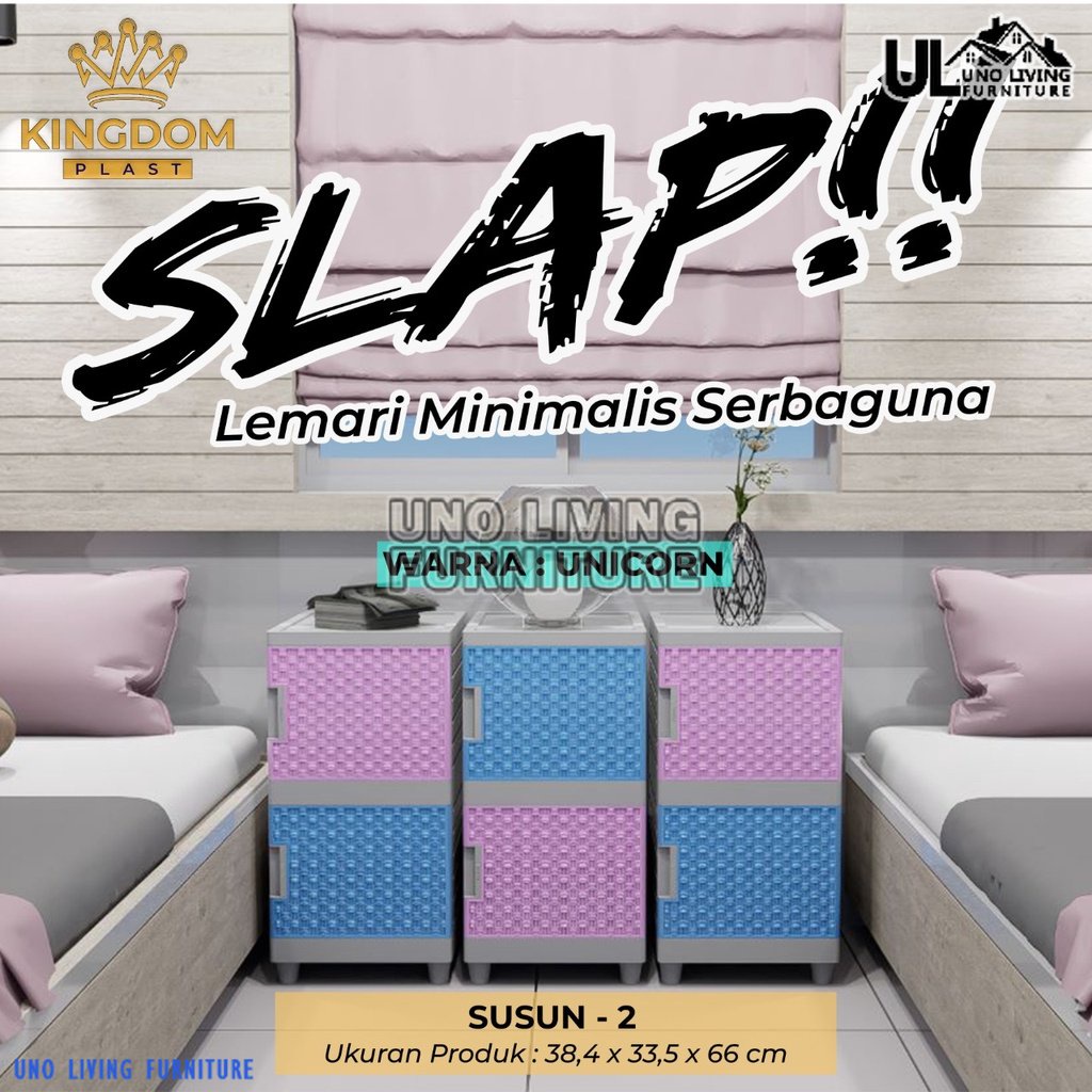 LEMARI PAKAIAN MINIMALIS KINGDOM SLAP UNICORN LEMARI SWING LEMARI PLASTIK LEMARI BAJU LEMARI ROTAN LEMARI MURAH