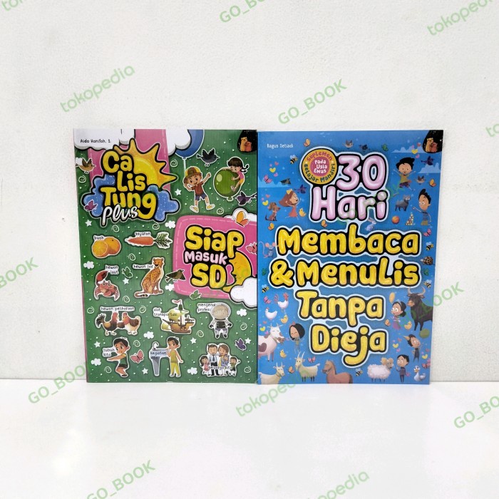 

Paket 2 Buku Calistung Plus - 30 Hari Membaca & Menulis