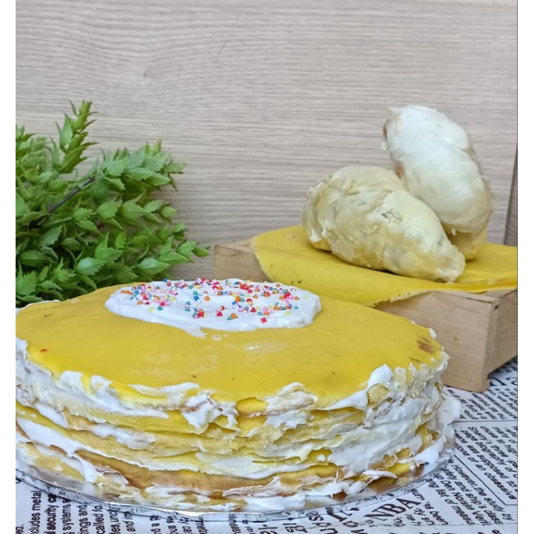 

Mille Crepe Cake Durian