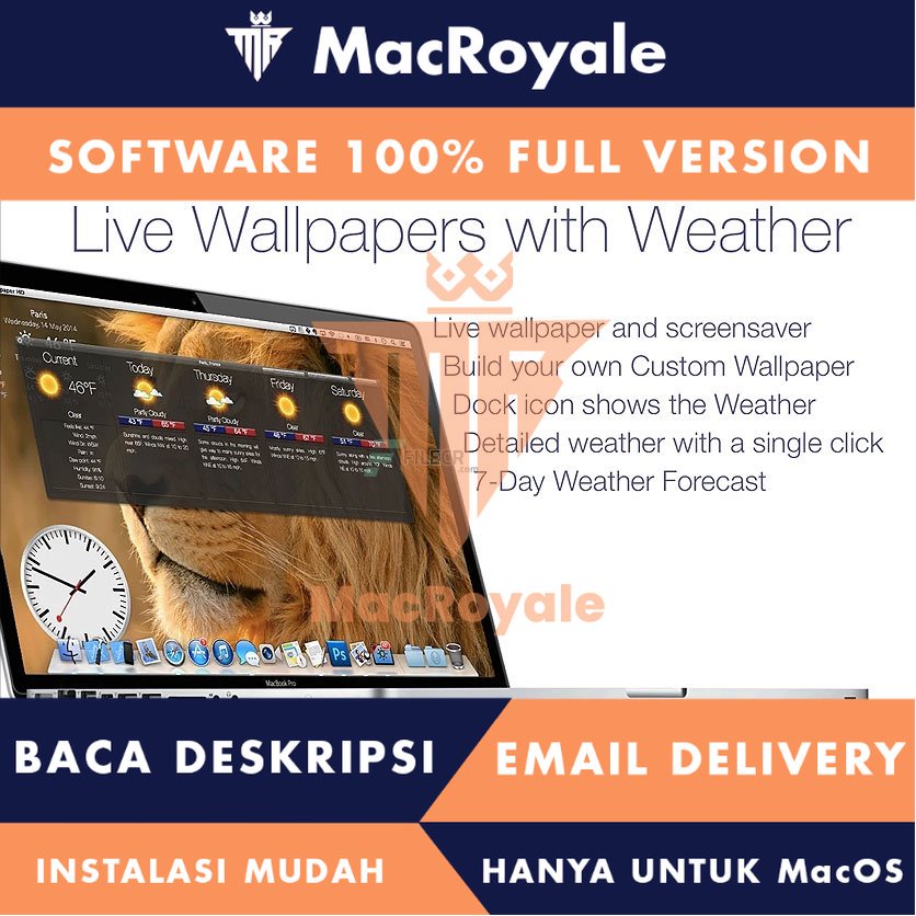 [MacOS] Live Wallpaper HD Full Version Lifetime Full Garansi