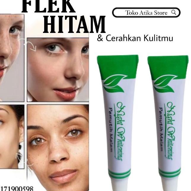 ☜  Flek dr Liz / Lis night Cream / Liz night whitening / saleb flek Lis skincare ☈