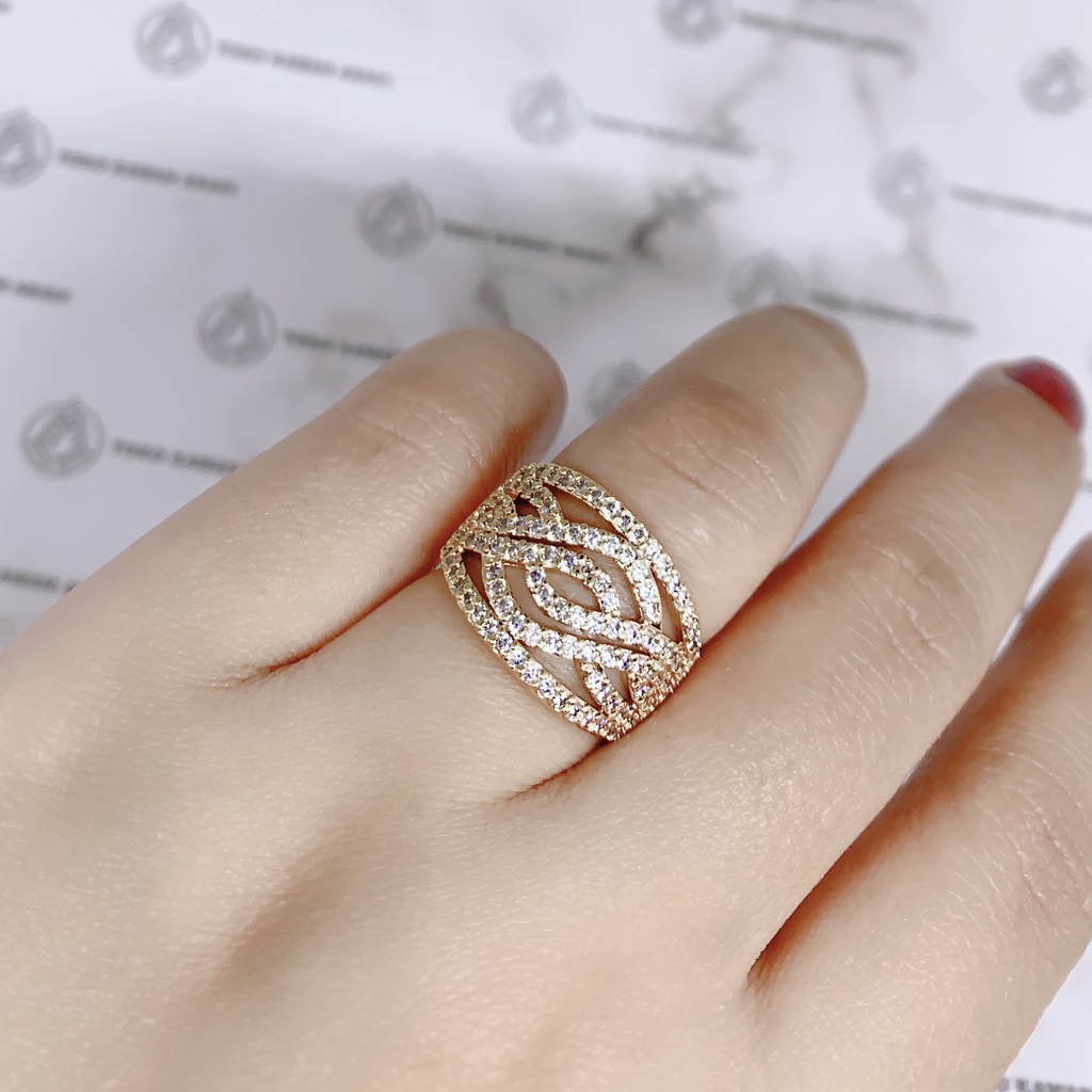 Cincin Dewasa Model Permata Mewah *100