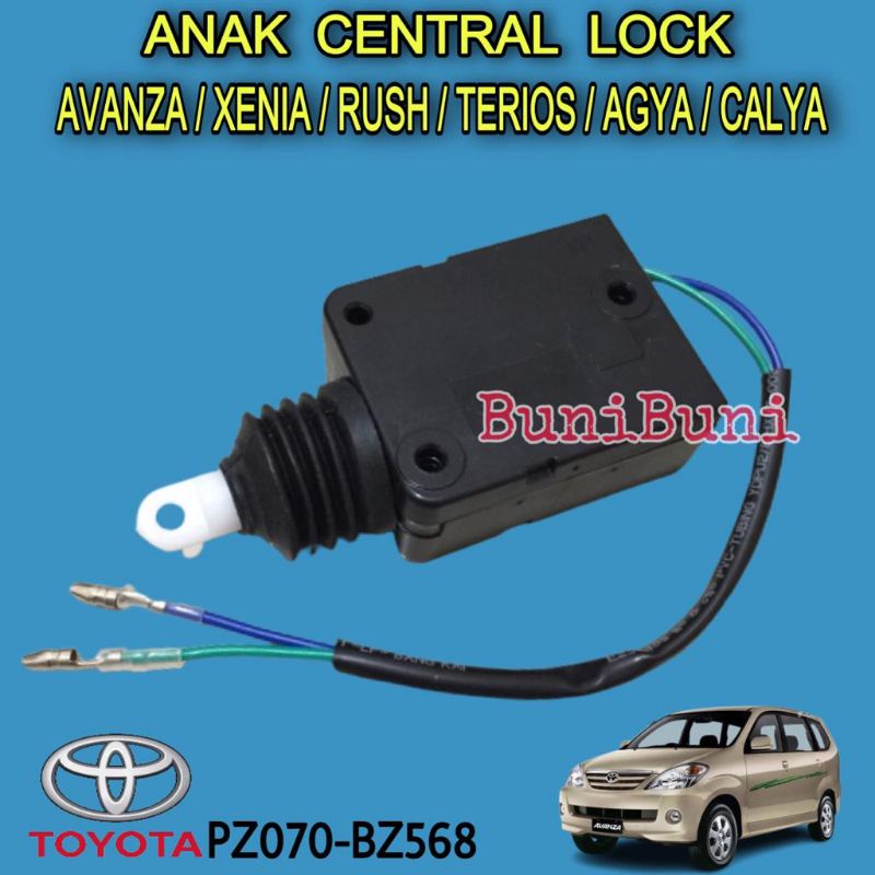 ANAK CENTRAL LOCK AVANZA / Modul Sentral Lock Mobil Avanza Xenia Rush Terios Calya Sigra Agya