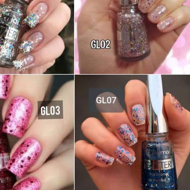 ❉ Kutek Glitter flormar ▼