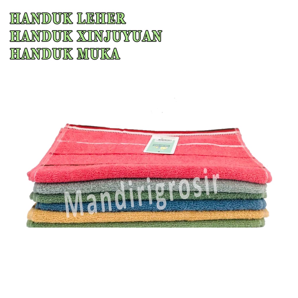 Handuk Leher* Handuk Xinjuyuan* Handuk Muka* Bath Towel* Soft Comfort