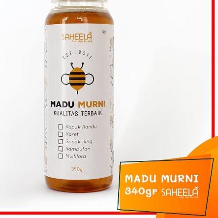 

✺ Murni Saheela 340 gram | NATURAL HONEY RAW HONEY ASLI UNPROCESSED HONEY ❃
