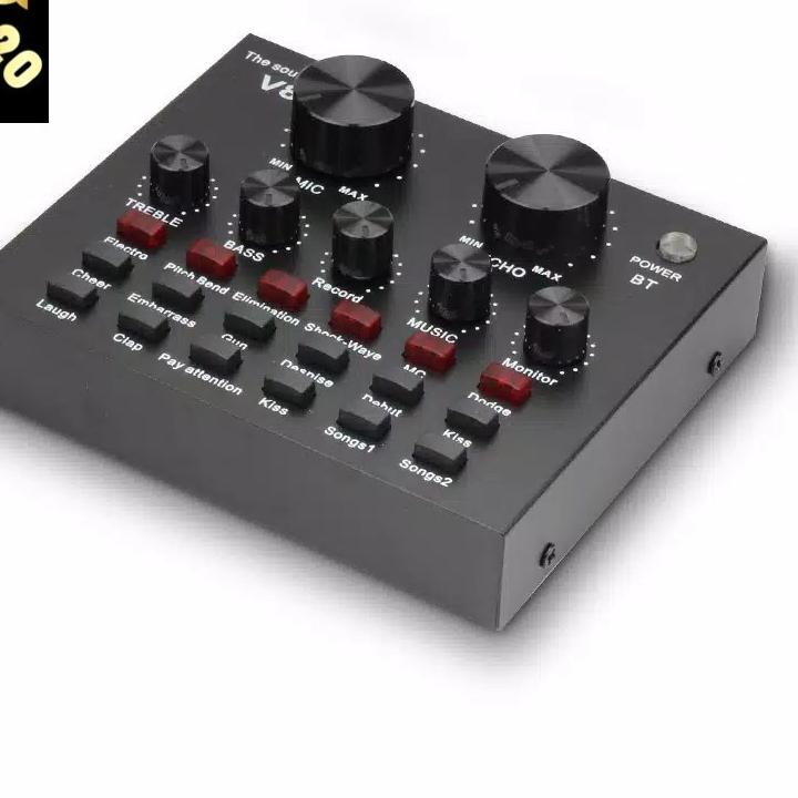 ♠ soundcard v8 Mixer External Soundcard V8 Audio / Audio USB External ➱