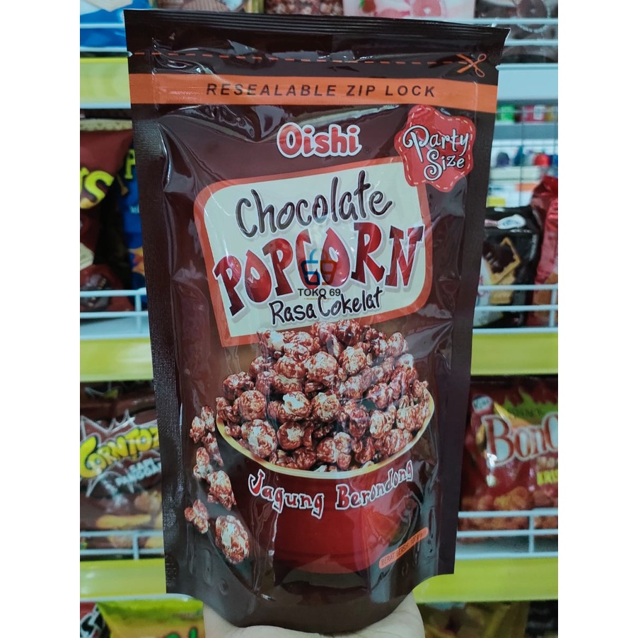 

OISHI POPCORN POUCH 100G