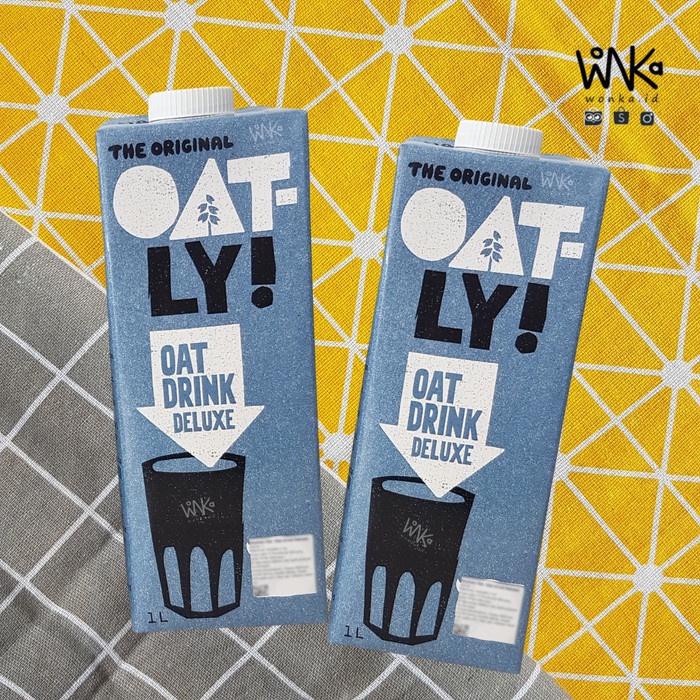 OATLY - Oat Milk Drink Barista Edition 1L - Susu Gandum Plant Based - Deluxe Edition