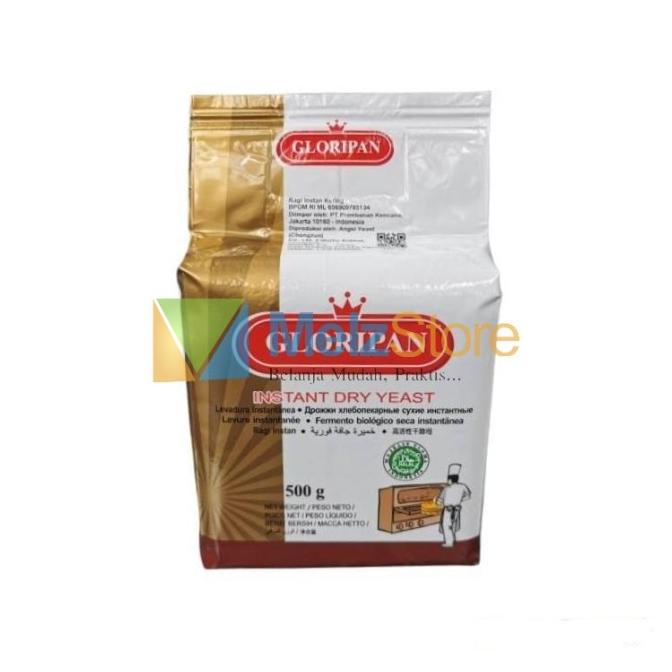 

Gloripan Ragi Instant Kering Dry Yeast 500gr