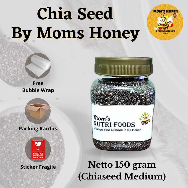 

Chiaseed Asli Ukuran Medium By Moms Honey Membantu Mengontrol Nafsu Makan