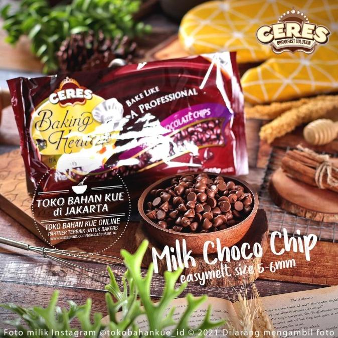 

CERES Baking Heritage Choco Chips Milk 250gr Chocochip Milk Chocochips