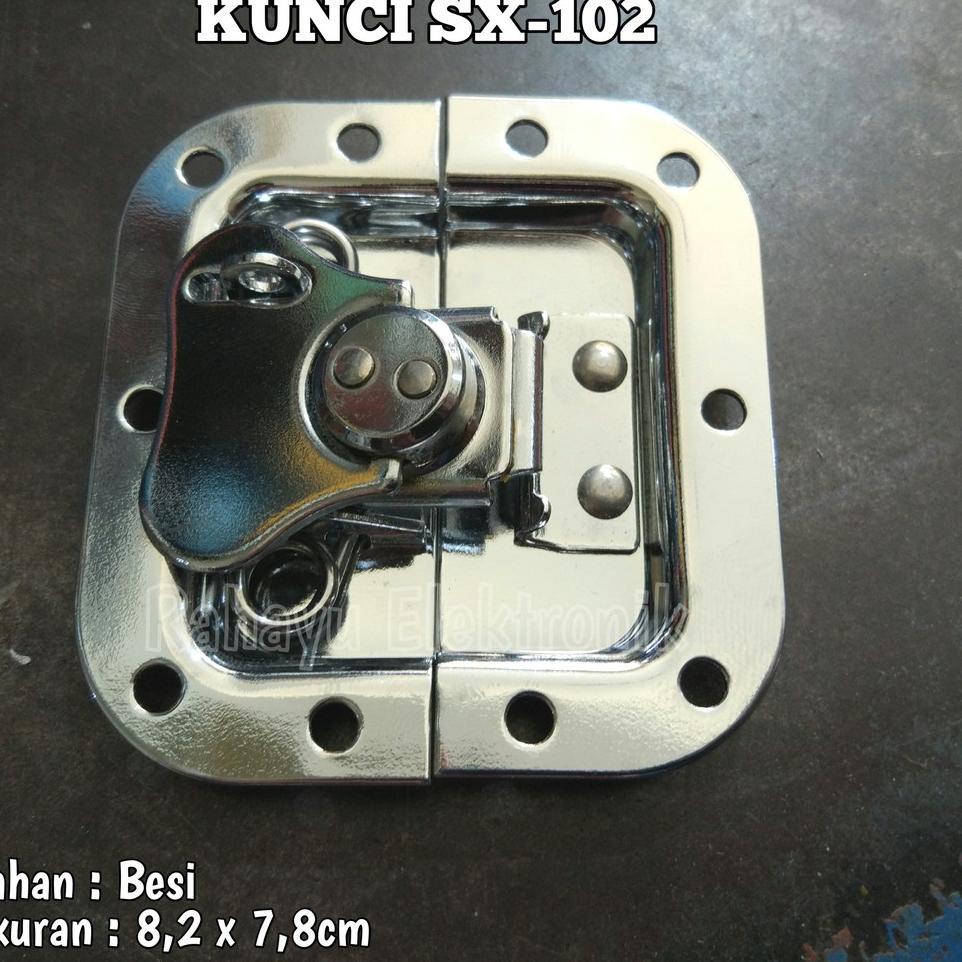 

K88 BOX KUNCI KUPU KECIL HARDCASE SX 102 A SILVER NEW PRODUCT ☪