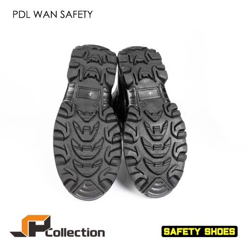 PDL WAN SAFETY Sepatu PDL Militer JR 8 Safety Untuk TNI AD AL AU Kulit Sapi Asli