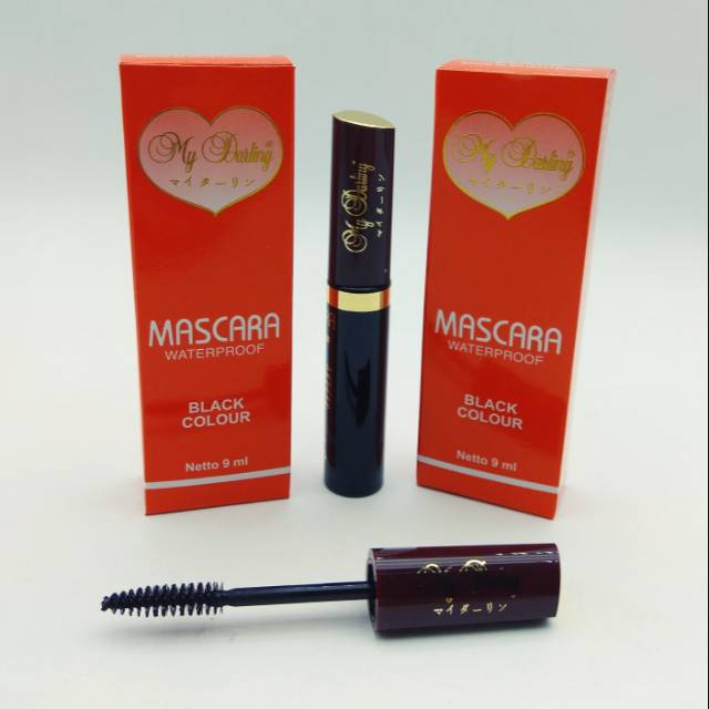 MASCARA MY DARLING WATERPROOF BLACK  BPOM ORIGINAL