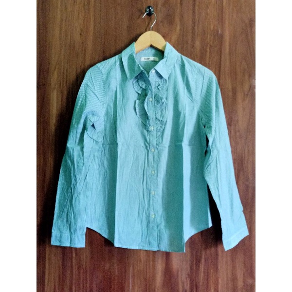 Kemeja wanita lengan panjang old navy