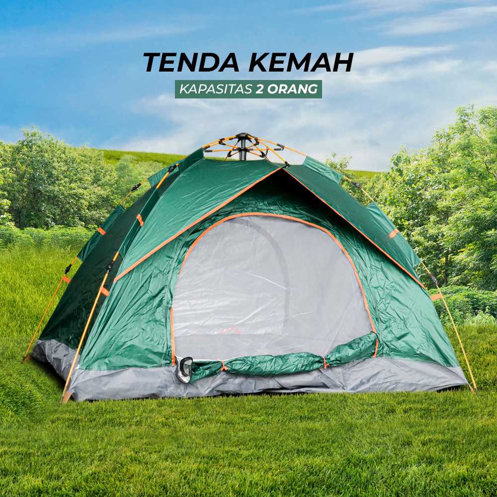 AstaGear Tenda Kemah Camping Outdoor Adventure 2 Orang - ZK50