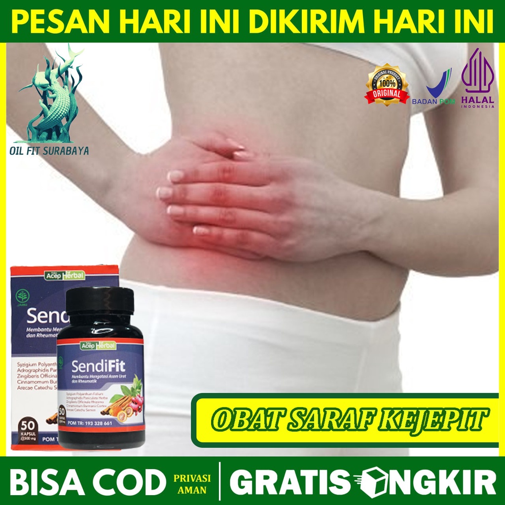 Obat saraf Kejepit Pinggang - Saraf Kejepit Leher - Saraf Kejepit Tulang Belakang - Saraf Kejepit Te