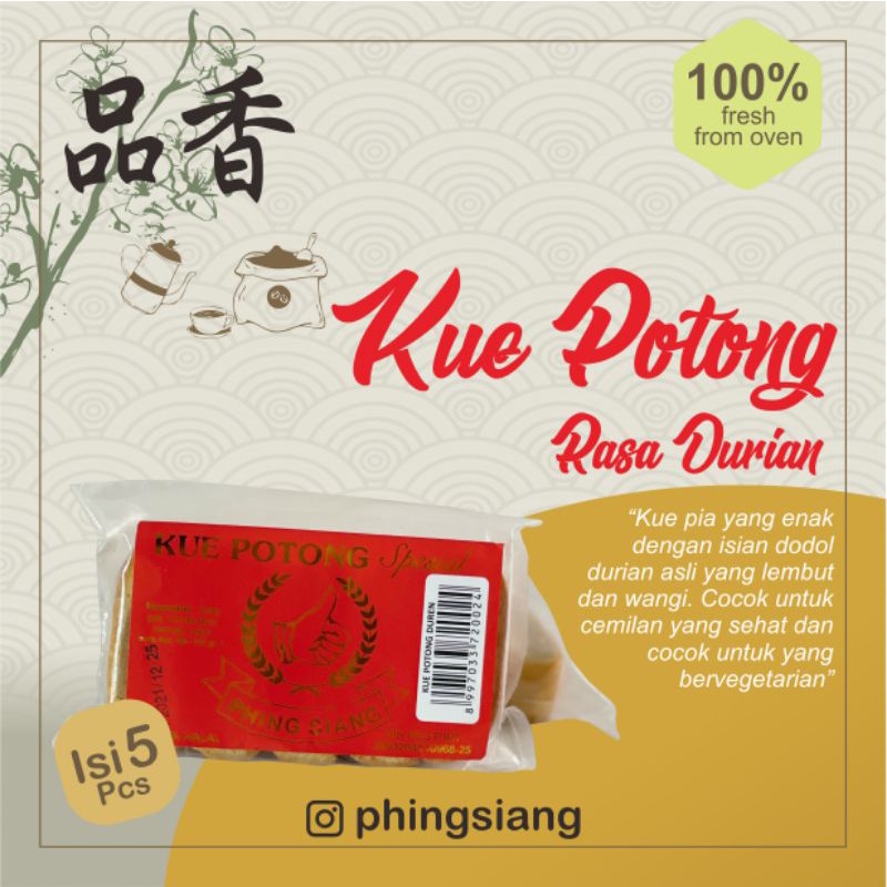 

Phing Siang - "Kue Potong Spesial rasa Durian