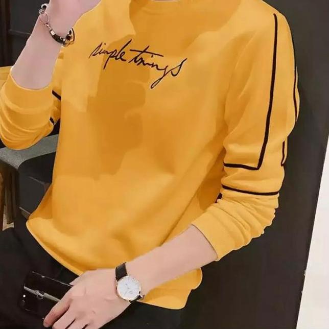 ✮ KAOS PRIA / KAOS PRIA LENGAN PANJANG / KAOS COWOK MODEL TERBARU KOREA / KAOS PRIA KEREN / BAJU KAO